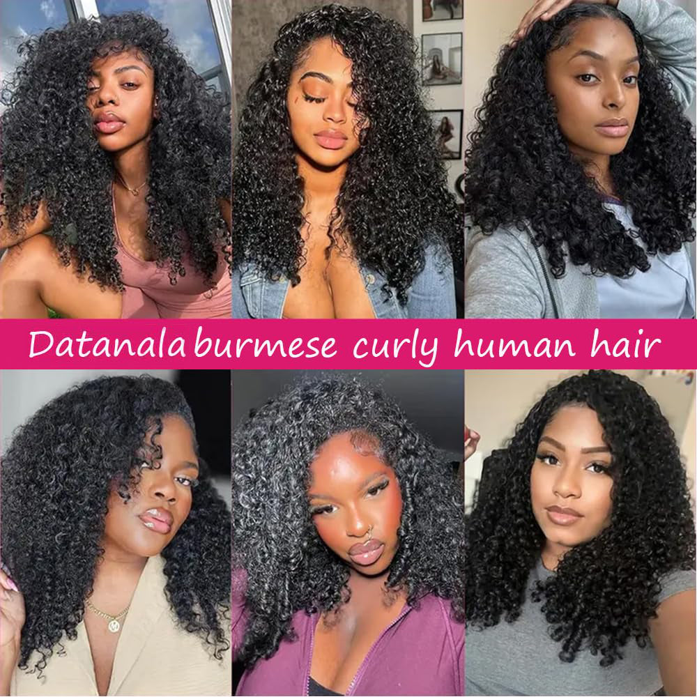 12A Burmese Curly Hair Bundles - 100% Remy Human Hair