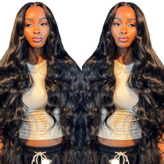 Datanala Body Wave 5x5 HD Lace Closure Glueless Wig Human Hair Pre-Plucked Bleached Knots Beginner Friendly