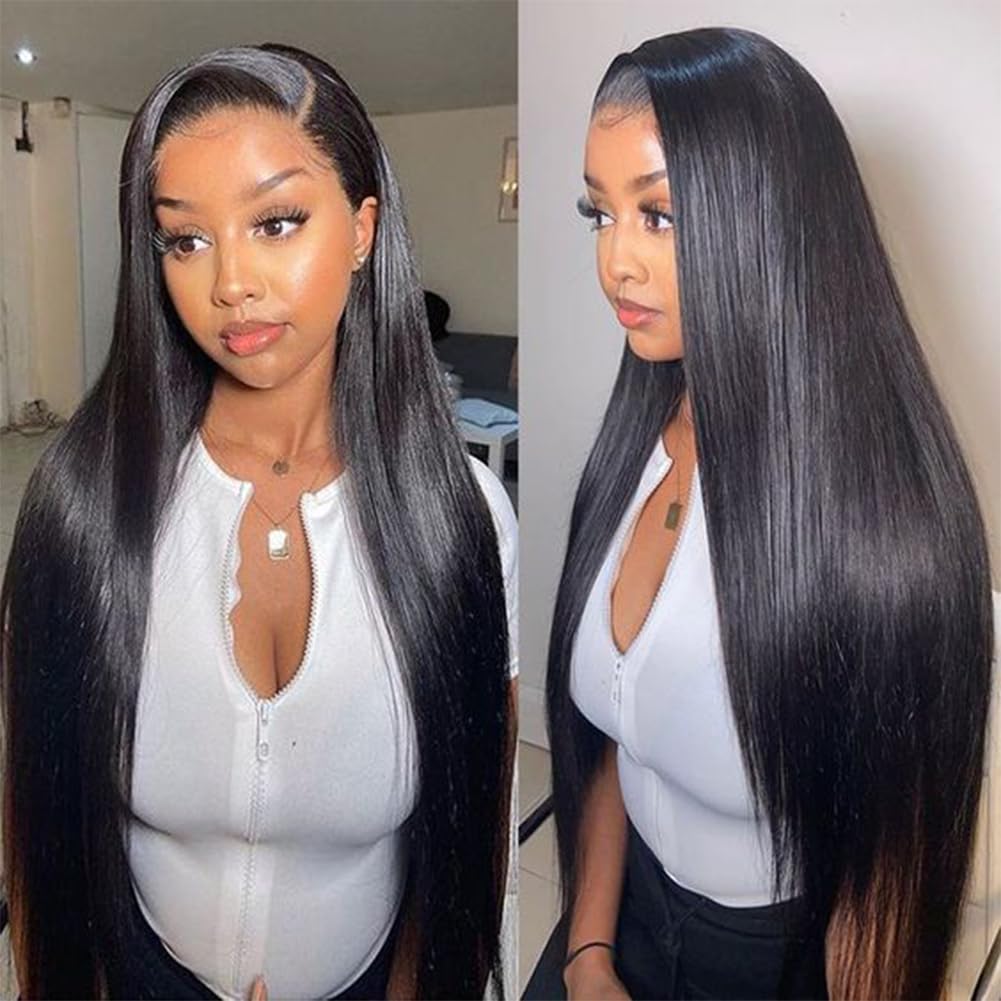 Brazilian Straight Human Hair Bundles – 100% Unprocessed Virgin, No Tangle, Minimal Shedding (10″–30″)