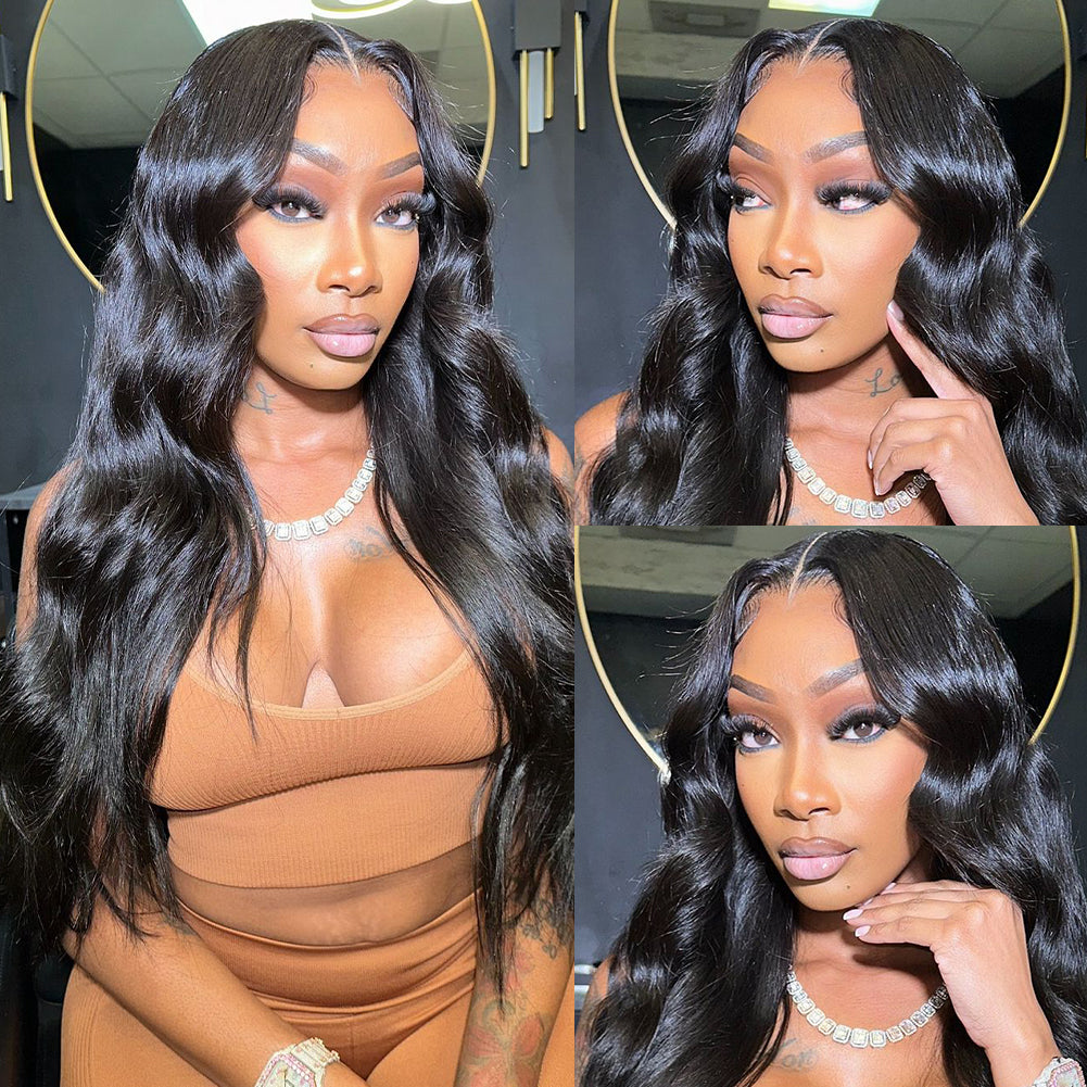 Brazilian Body Wave Human Hair Bundles – 100% Virgin, S‑Shaped Texture, No Tangle & No Shedding (10″–30″)