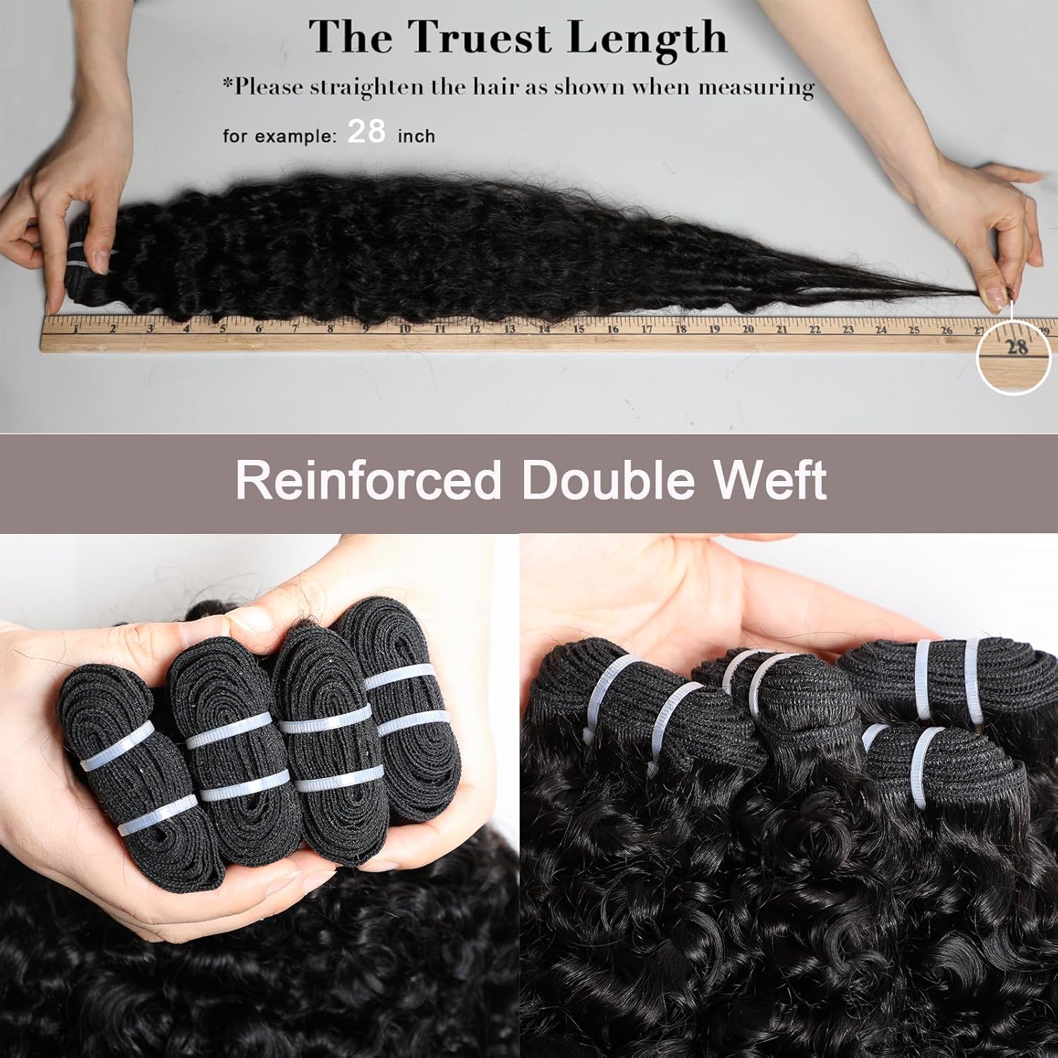 12A Burmese Curly Hair Bundles - 100% Remy Human Hair
